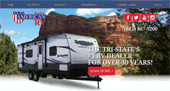 Desktop Screenshot of americanrvcenter.com