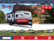 Tablet Screenshot of americanrvcenter.com